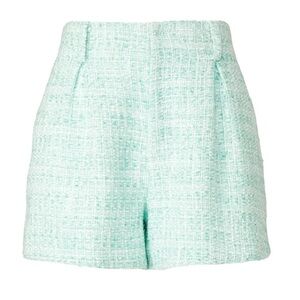 Ronny kobo Mint Tweed Shorts, XS